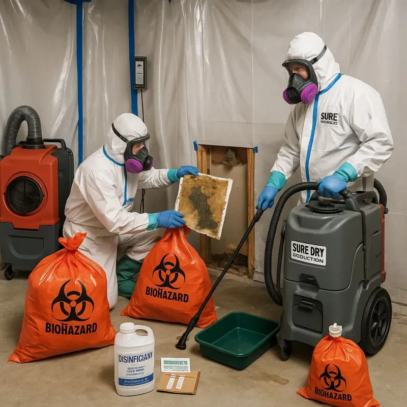 Contaminated Water Handling Protocols process in Chisholm, MN